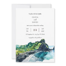 Casamento de Praia da Ilha Tropical Lush Greenery 