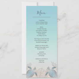 Convite Casamento de Praia das Tartarugas do Mar de Prata