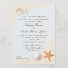Convite Casamento de praia em xistos