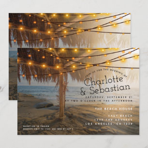 Convite Casamento de Praia Personalizado