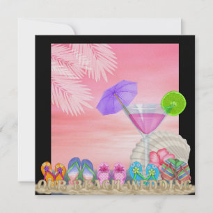 Convite Casamento de Praia - SRF