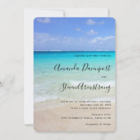 Casamento de Praia Tropical do Azure Blue Caribe