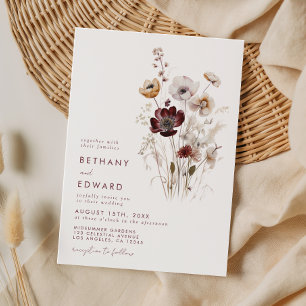 Convite Casamento de Queda Whimsical