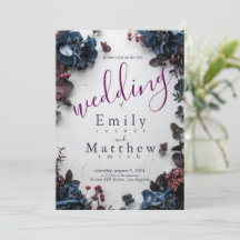 Casamento de Romance em Profundo Woodland