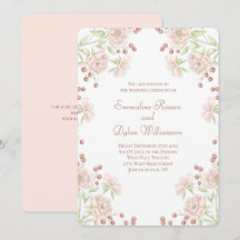 Casamento de Rosa Rosa Bege