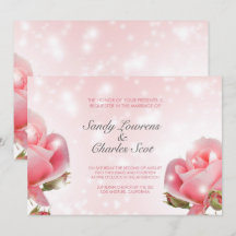 Casamento de Rosas Cor-de-Rosa Elegantes
