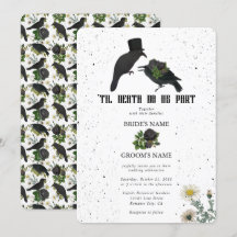 Casamento de Rosas Negras do Halloween