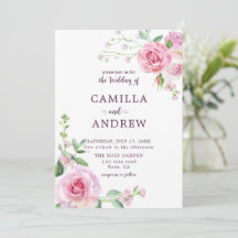 Casamento de Rosas Rosa-Blush