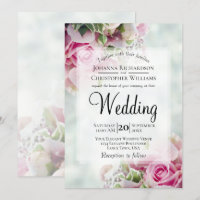 Casamento de Rosas Rosa-Buquê Pastel e Buds-Peony