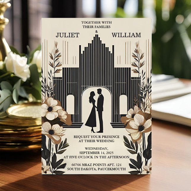 Convite Casamento de Roupa Rápida de Boho com Brancos 80 e (Criador carregado)