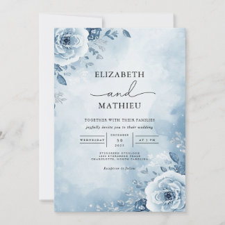 Convite Casamento de Sangue de Azul Eetano