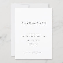 Casamento de Script Minimalista Moderno Salve a Da