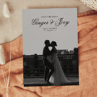 Casamento de Script Minimalista Moderno Salve a da