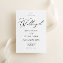 Casamento de Script Moderno do Eterno Elegante