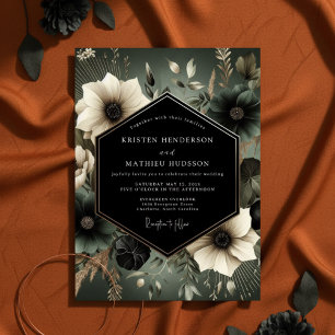 Convite Casamento de Slate Moody Bloom