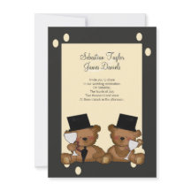 Casamento de Teddy Bear Grooms
