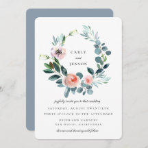 Casamento de terra do jardim florescente