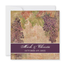 Casamento de Uvas de Vinha Rústica Elegante