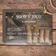 Casamento de Vaqueiro Russo Barn & Boots Western
