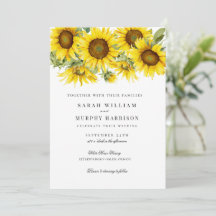 Casamento de Verão com Girassóis Elegantes