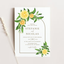 Casamento de Verão com Lemões e Laranjas