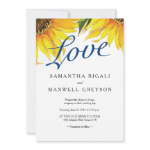 Casamento de Verão de Marinho Azul e Girassol