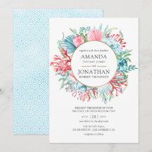 Casamento de Verão na Praia com Tons de Turquesa e