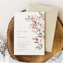 Casamento de Verduras de Eucalipto e Flores Rosas