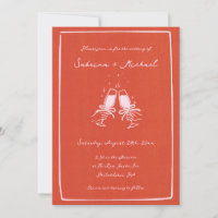 Casamento de vidro branco laranja e cor-de-rosa
