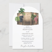 Casamento de vinhas de barril de vinho russo