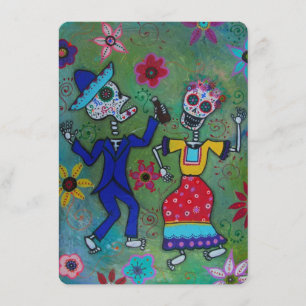 CONVITE CASAMENTO DIA DE LOS MUERTOS
