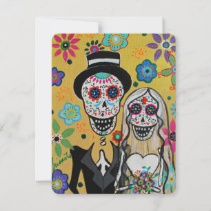 CONVITE CASAMENTO DIA DE LOS MUERTOS