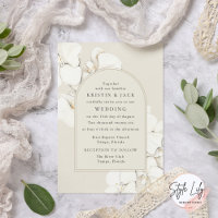Casamento Digital Floral Orquídea Botânica