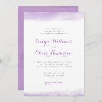 Casamento Dip Lilac Watercolor