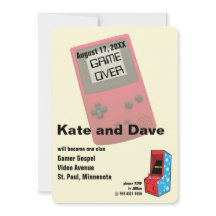 Casamento Divertido de Vídeo Game Incrível