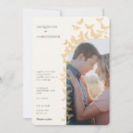 Convite Casamento do Arco Fotográfico Boho, Borboletas Dou