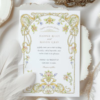 Casamento do Jardim de Rolagem do ouro