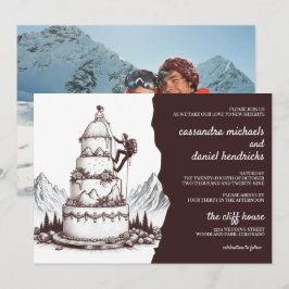 Convite Casamento dos Escaladores de Bolo