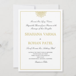 Convite Casamento Dourado de Cores do Burgundy Marble, Est