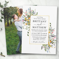 Casamento Dourado de Delicate Watercolor