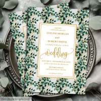 Casamento Dourado de Eucalyptus, Caçador Verde