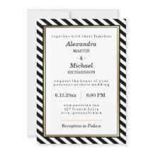 Casamento Dourado de Grelha Branca Negra