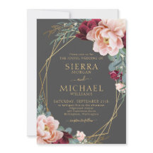 Casamento Dourado de Peônias com Cinzas Blush Burg