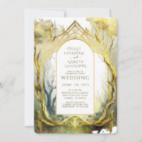 Casamento Dourado do Portal Florestal Encantado