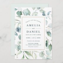 Casamento Eetal Eucalyptus Dourado Greenery