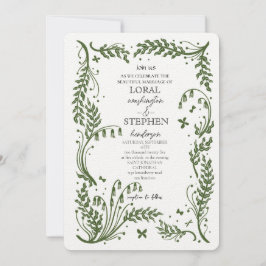 Convite Casamento Elegância Perene
