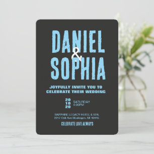 Convite Casamento Elegante