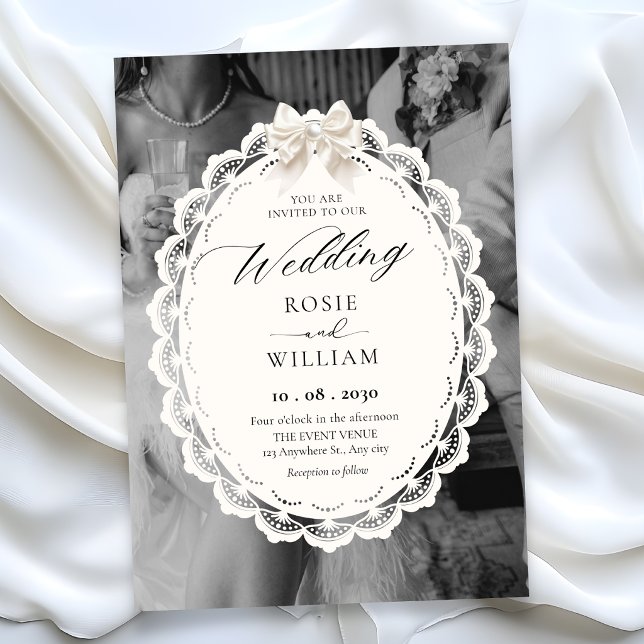 Convite Casamento elegante  (Criador carregado)