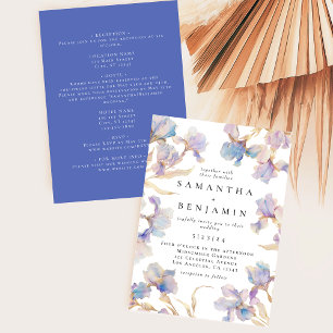 Convite Casamento Elegante Boho Iris Tudo Incluído