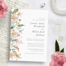 Casamento Elegante com Flores Silvestres